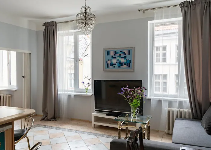 Bright With Sauna In The 0ld Town Lejlighed *