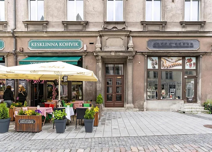 Bright With Sauna In The 0ld Town Lejlighed *