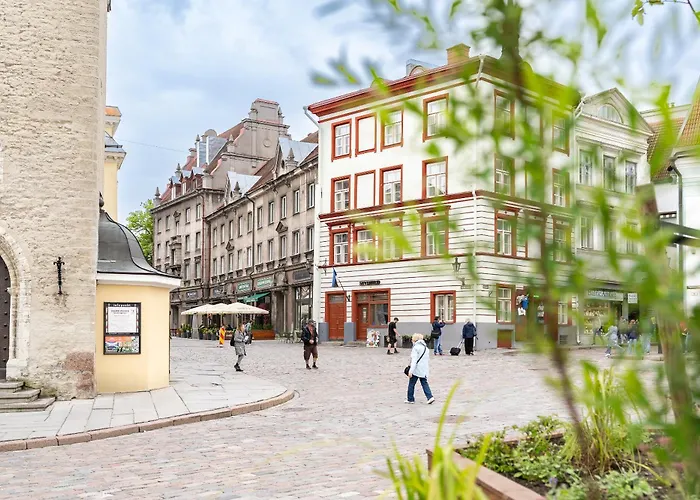 Bright With Sauna In The 0ld Town Lejlighed *